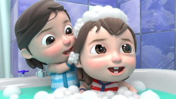 Toy Video: Bath Song Learn Good Habits for a Babies