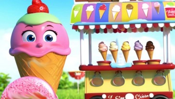 Toy video: Ice cream shop, magic sand